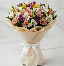 Букет цветов из:  Альстромерии в Октябрьском Ставропольского края