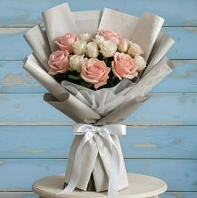 Букет цветов из:  Розы в Октябрьском Ставропольского края