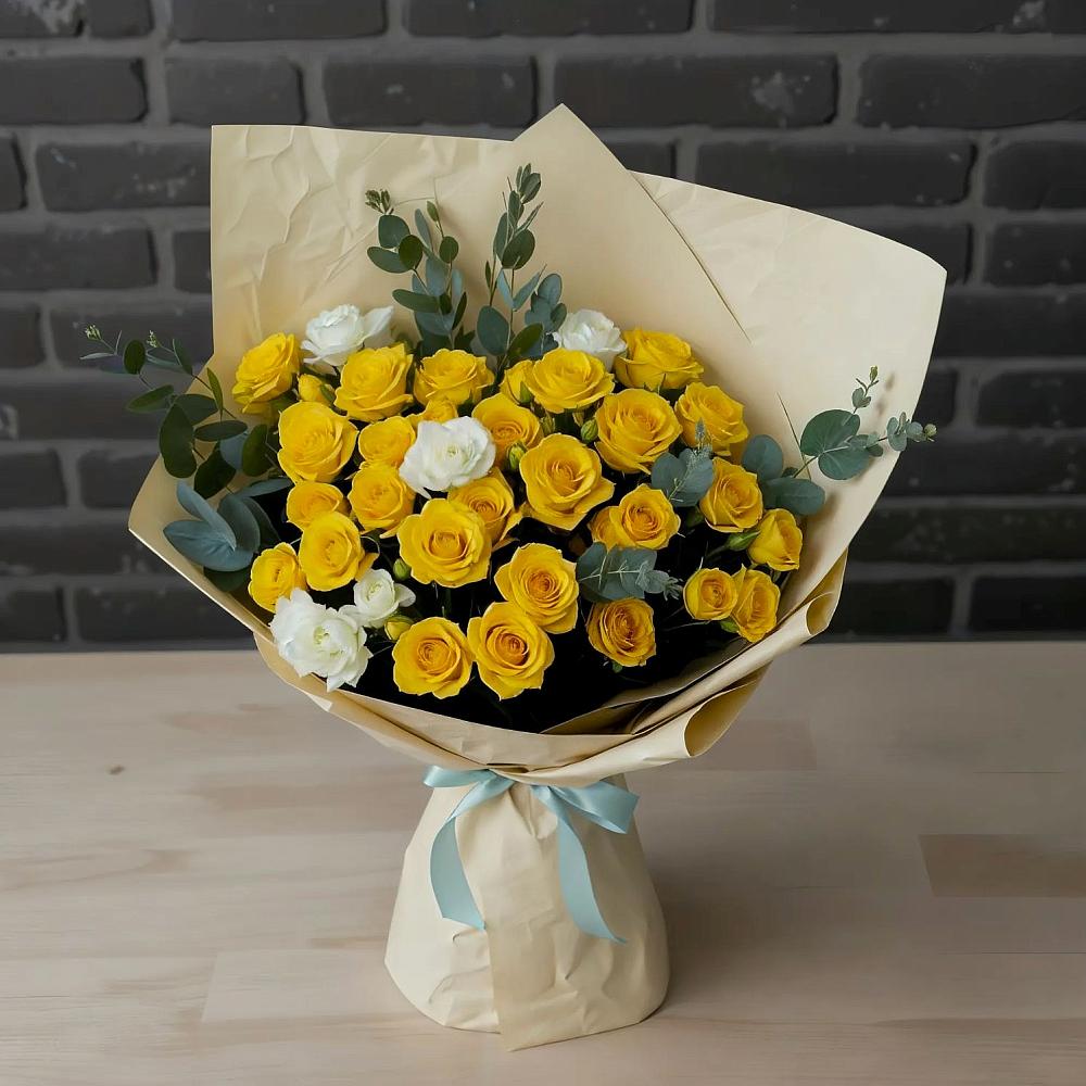 Букет цветов из: Розы в Октябрьском Ставропольского края