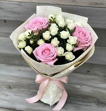 Букет цветов из:  Розы в Октябрьском Ставропольского края